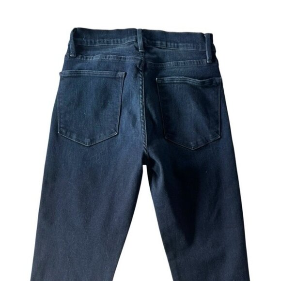 FRAME Denim Womens Sz 26 Le High Skinny Jeans Raw Hems in Swank Wash - Picture 8 of 10
